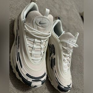 Women’s air max 97’s , cow print